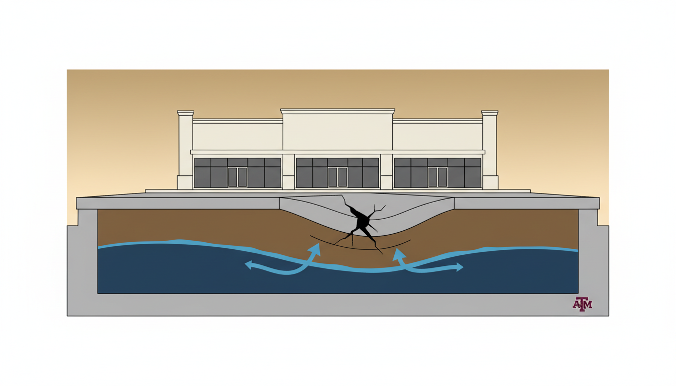 Heave Building Defect Example Slab Heave Friendswood: Engineering Solutions for Retail - 24/7 ...
