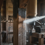 Surgical Fire Remediation: Precision Dry-Ice Blasting for Historic Clear Creek Millwork