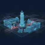 Digital Twin Forensics for Sugar Land Town Square: Mapping Complex Structural Loss