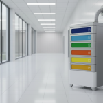 A sophisticated HEPA 6-stage air filtration system installed in a sterile medical facility, demonstrating critical bioaerosol control as discussed in our article 'HEPA 6-Stage Engineering: Bioaerosol Control in Medical Facilities'.