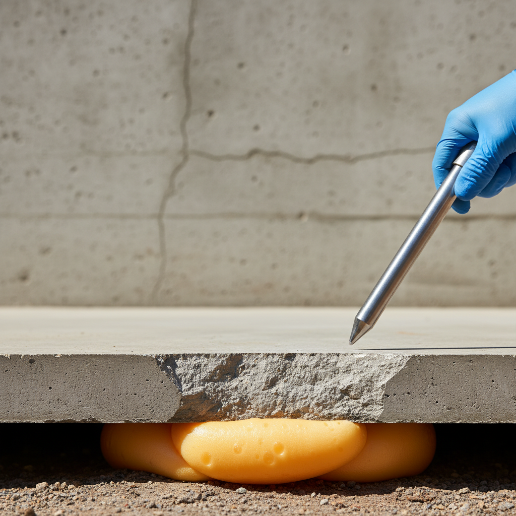 Slab Injection Works Polyurethane Injection: Lifting Slabs Without Piers | 24/7 Restoration ...