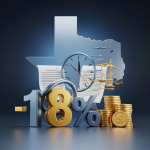 A hand marks a calendar with a red pen, highlighting critical deadlines for commercial insurance claims. This image emphasizes the urgency and importance of the Texas Prompt Payment of Claims Act, securing the 18% penalty for delayed claims.