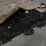 Black mastic asbestos floor adhesive