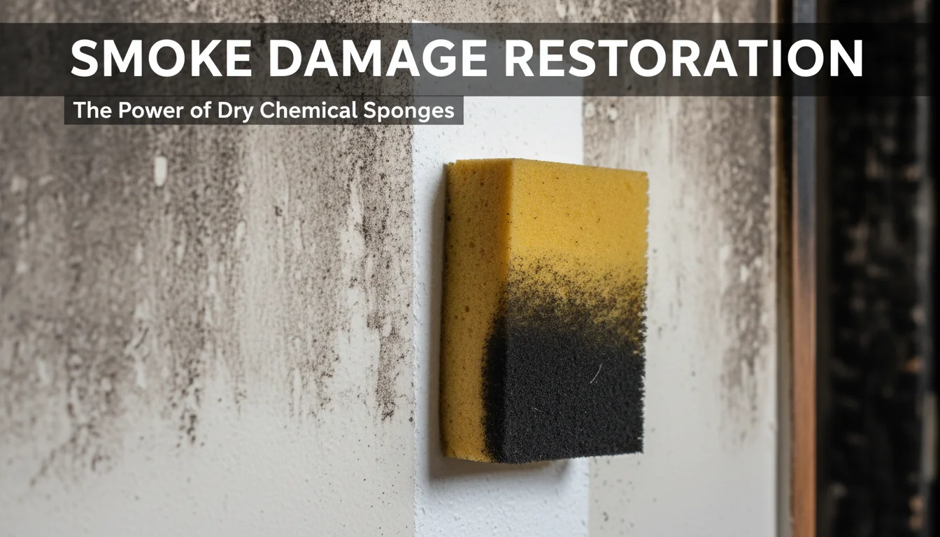 Chemical Sponges: The Dry Cleaning Secret for Soot Removal | 24/7 ...