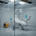 Dental office water damage restoration