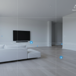 Digital twin 3D scan of water damage