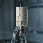 Dishwasher solenoid valve leak