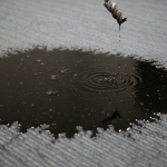 Fire sprinkler black water damage sludge