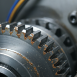 Flash rust on CNC industrial machinery