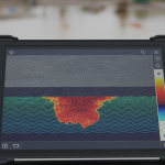 GPR scan of sub-slab soil void