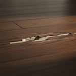 Hardwood floor checking damage