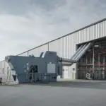 Industrial warehouse dehumidification