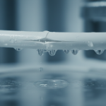 Plastic ice maker line crack leak