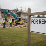 Interior of a damaged rental property, illustrating conditions that trigger 'Loss of Rents' insurance claims for landlords.