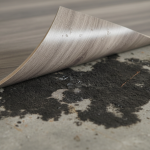 LVP flooring mold water damage