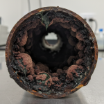 MIC microbiologically influenced corrosion sprinkler pipe