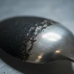 Soot damage on silver tarnish fire