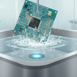 Ultrasonic cleaning electronics fire damage