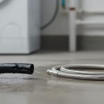Washing machine hose burst water hammer